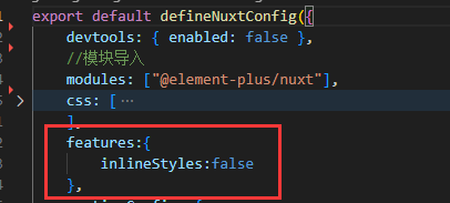 inlineStyles